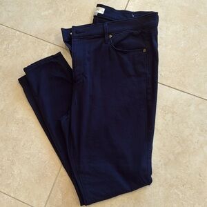 Loft Navy Blue Straight Leg jeans Size 12